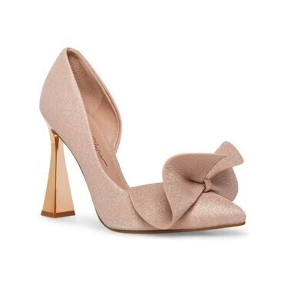 Betsey Johnson Women's Nobble Structured Bow Slip-on Pumps